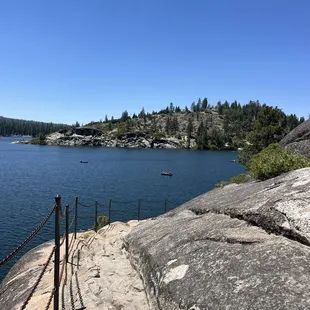 Little inlets around the lake
