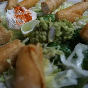 Quail flautas