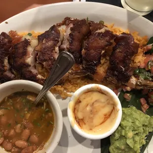 Shrimp Brochette.  Yes!  Yes!  Yes!!!