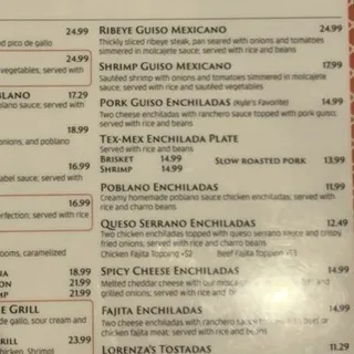 Poblano Enchiladas