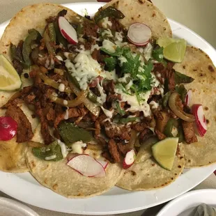 Alambre al pastor pork