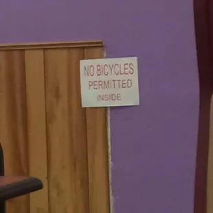 Yes, you&apos;ll see these signs all over the place.