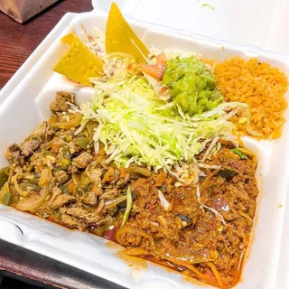 Plate of Meat Tortillas