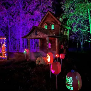 Haunted house on the trail