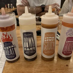 BBQ sauce options