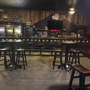 Inside bar area