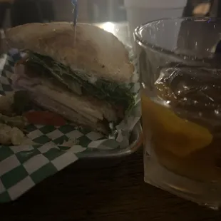sandwiches, drink