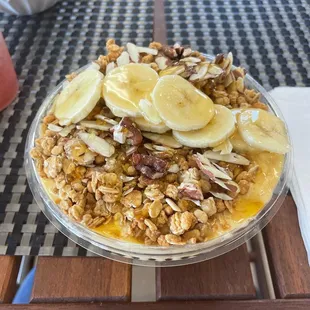 Mango and pineapple bowl 7$