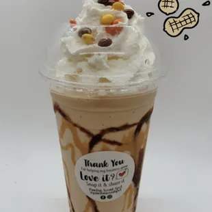 PEANUT BUTTER SHAKE. !!!!under 200 calories less sugar then a banana