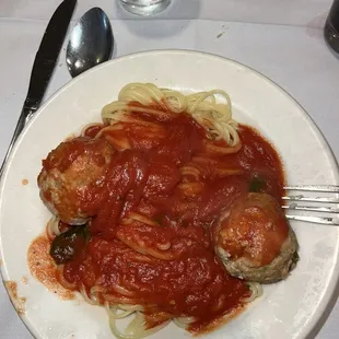 Spaghetti and Meatballs