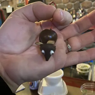 Bourbon soaked and Chocolate covered cherry was amazing
