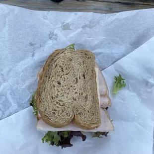 Multigrain Turkey Sandwich