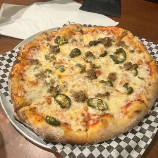 Spicy Sausage Pizza