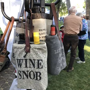 Not really but the bags are cool!