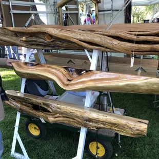 Amazing wood for mantles or shelves. I want one...don't know where it would fit but it's so nice!