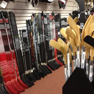 Visit the Pro Shop for hockey equipment, figure skating apparel and skate repair.