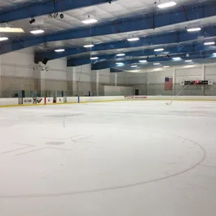 The ice!