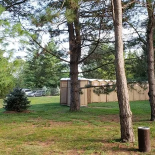 Didn't have the usual "I think I am going to puke" if I breathed inside the portapotty smell.