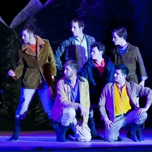 The brothers of SEVEN BRIDES FOR SEVEN BROTHERS in 2012