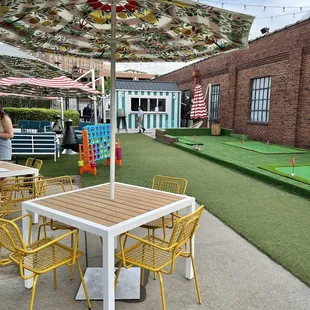 Patio area