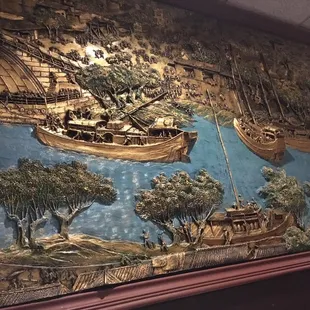 3 dimensional mural
