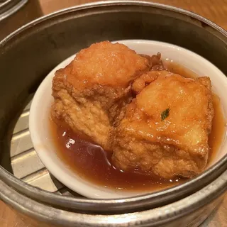 Shrimp Stuffed Crispy Tofu