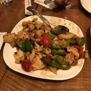 Chicken with Black Bean Sauce