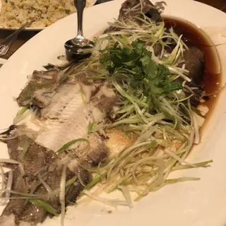 Steamed Flounder
