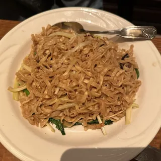 Golden Mushroom Braised Yee Fu Noodle