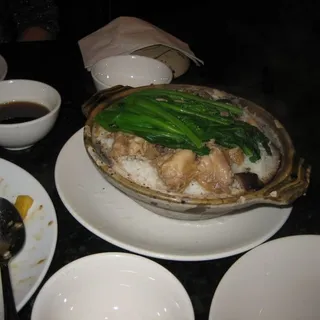 Ginger Mushroom Chicken Rice