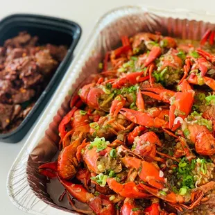 Garlic Crawfish