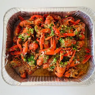 Garlic crawfish