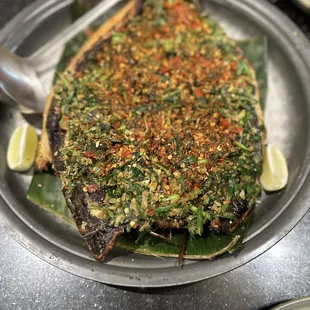 Spicy Grilled Fish
