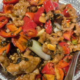 () Lunch Box For Hunan Style Sauted Beef