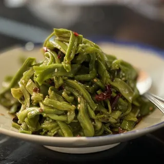 Lettuce Stem Salad with Sichuan Peppers