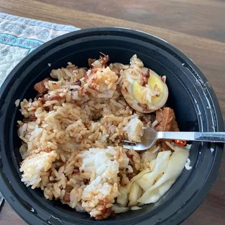 Steamed Eggs with Minced Pork