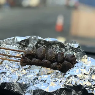 Chicken Heart Skewers