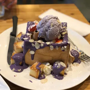 Purple Yam Thick Toast