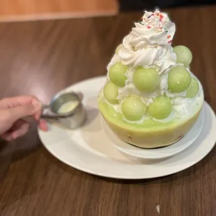 Honeydew melon BINGSU
