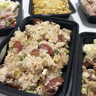 CHINESE SAUSAGE FRIED RICE