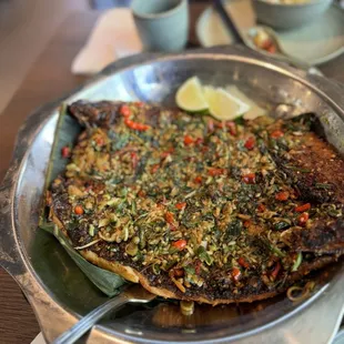 Grilled Fish with Lemongrass