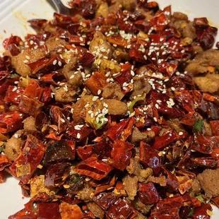 Chongqing Style Spicy Chicken