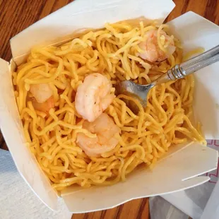 Shrimp Lo Mein No Veggies