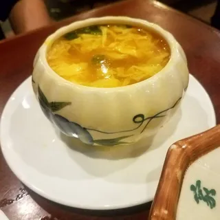 Tomato Tofu Egg Drop Soup