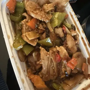 Szechuan chicken