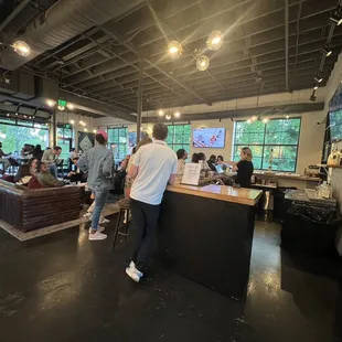 Inside bar/seating