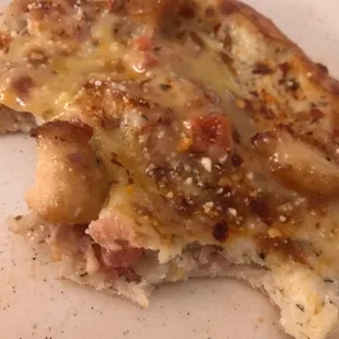 Tomatoes on your Chicken Ranch, Chicken, and Bacon Pizza? No THANK YOU.