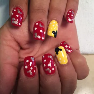 Mickey Mouse theme. Ready for Disney.