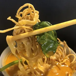 chicken Khao Soi three star spicy