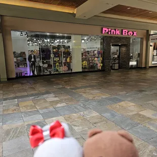 Storefront... across from Tiger Sugar... by the Mall Level entrance of Target